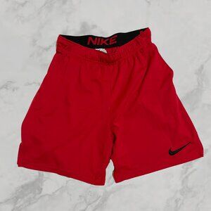 Mens Red Nike Shorts  DRI FIT - Small